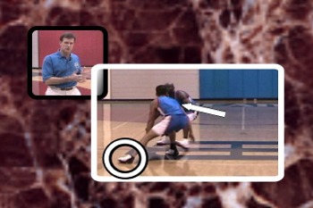 正しいフットワークと最初の２歩