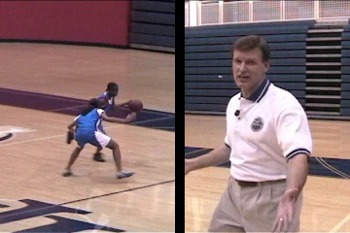 ドリブラーを阻止